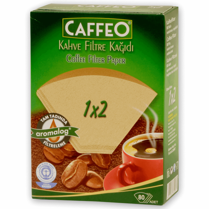 1X2 Filtre Kahve Kağıdı (80 Adet)